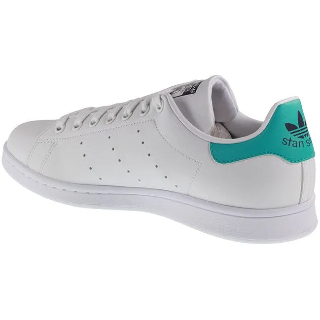 Adidas Originals Mens Trainers Stan Smith Cloud White Semi Mint Rush Shadow Navy