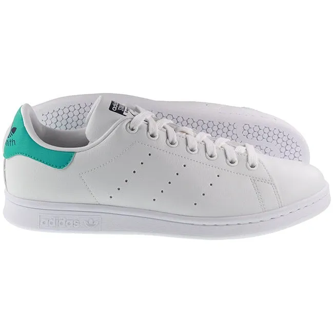 Adidas Originals Mens Trainers Stan Smith Cloud White Semi Mint Rush Shadow Navy