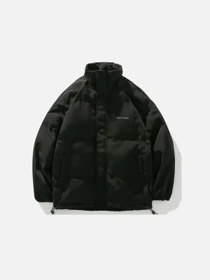Aelfric Eden Solid Color Puffer Coat