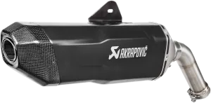 AKRAPOVIC Muffler - Black - Titanium F 750 /850 GS 2018-2023  S-B8SO8HFBFCTBL 1811-3510