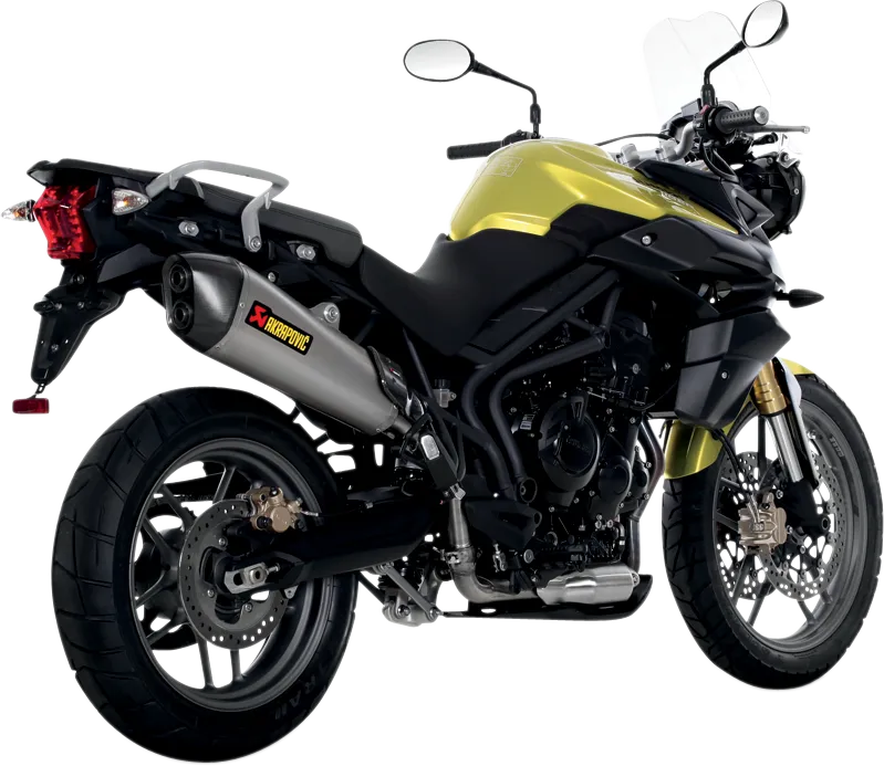 AKRAPOVIC Muffler - Titanium - Tiger 800 2011-2016 S-T800SO1-HZAAT 1811-2489
