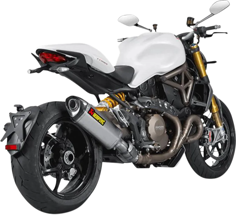 AKRAPOVIC Slip-On Line Muffler - Titanium Monster 821/1200 S-D12SO3-HRT 1811-2755