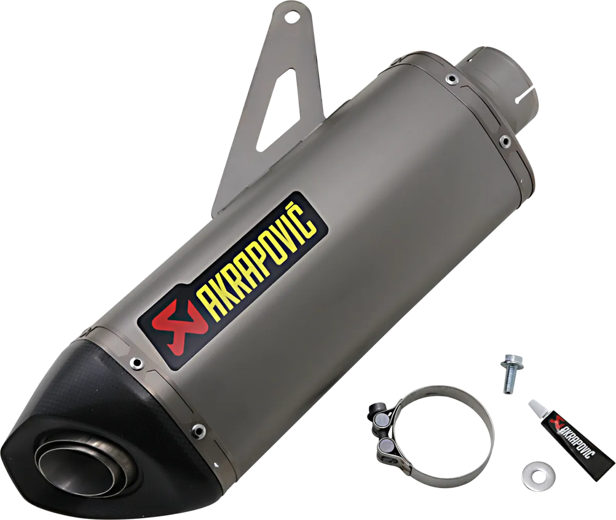 AKRAPOVIC Slip-On Line Muffler - Titanium Monster 821/1200 S-D12SO3-HRT 1811-2755