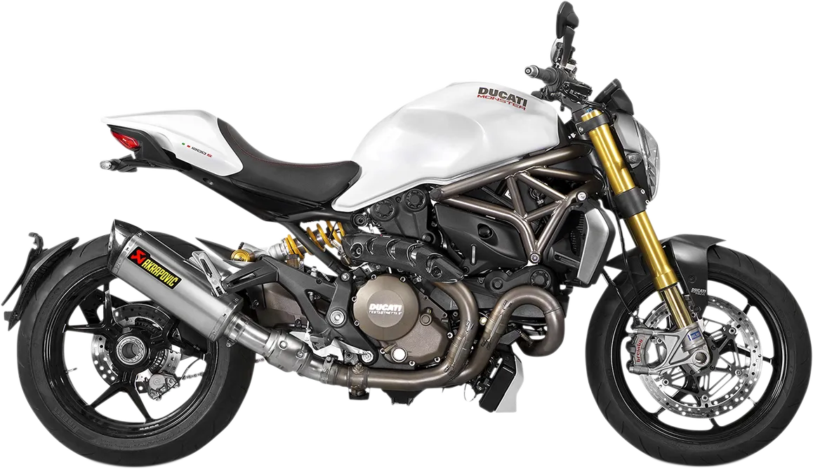 AKRAPOVIC Slip-On Line Muffler - Titanium Monster 821/1200 S-D12SO3-HRT 1811-2755