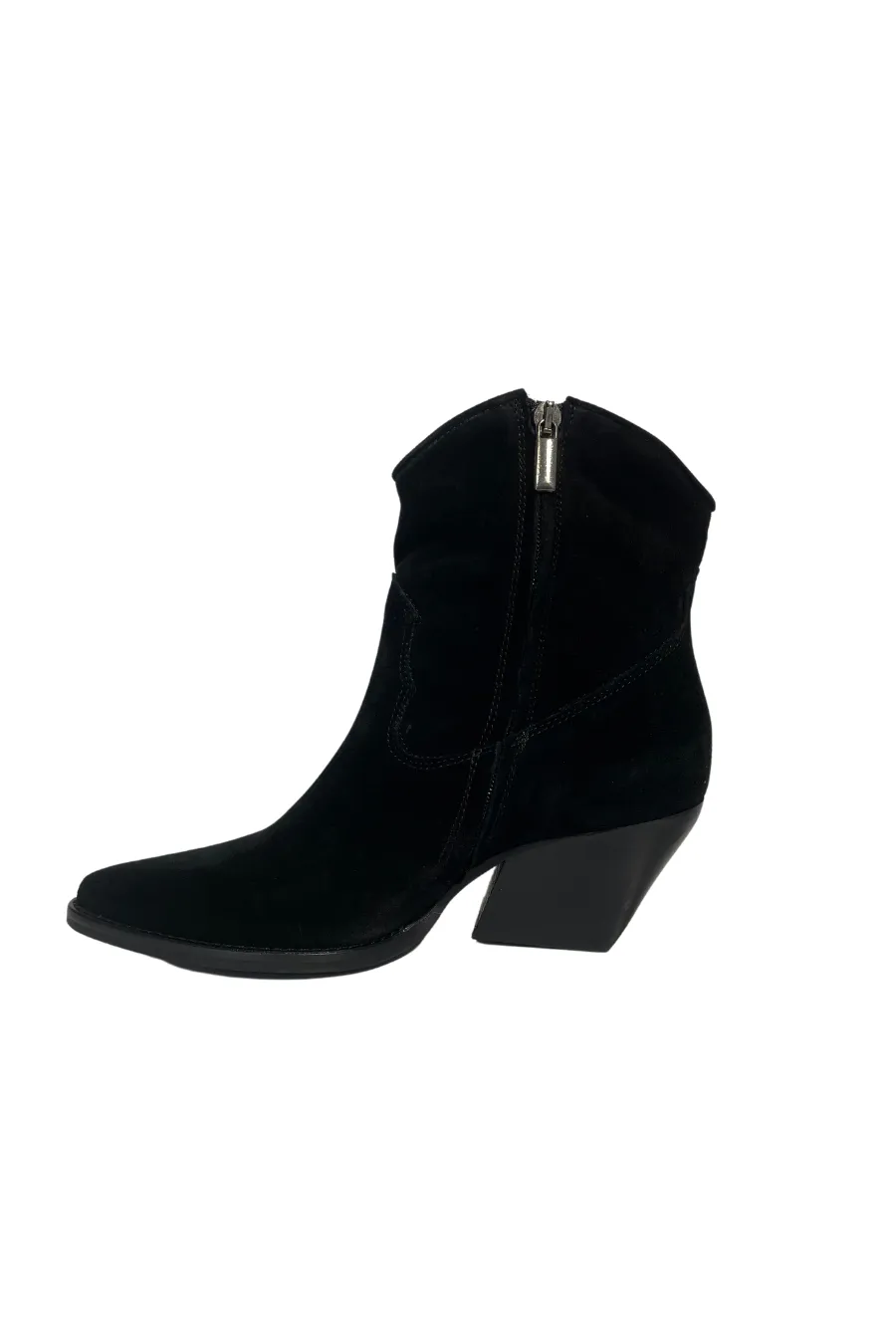 Cavalier Suede Boot Black