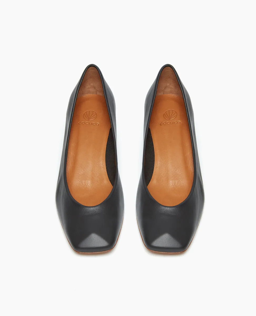 Coclico Icy Pump Black Leather