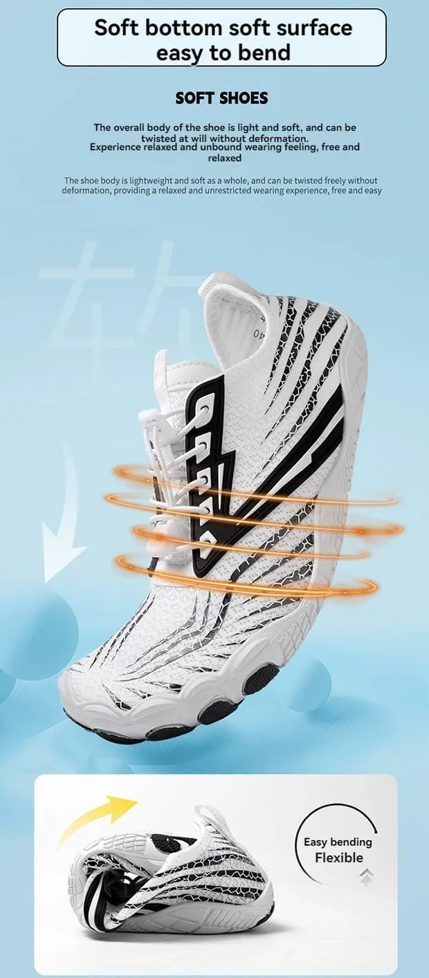 Hike Barefoot Shoes for Men Women Pro Footwear Hike Shoes Quick Dry Breathable & Non-Slip Wide Toe Athletic Barefoot Shoes for Beach Swim Surf Hiking