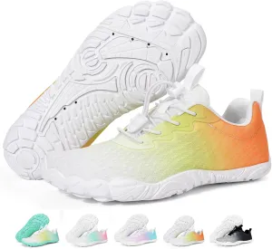 Hike Barefoot Shoes Women Men Footwear Wide Toe Quick-Dry Pro Barefoot Beach Swim Minimalist Grounding Shoes Breathable Non-Slip Grounded Footwear for Walking Kayaking Hiking Surfing