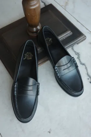 J Crew Camden loafers in leather - Black