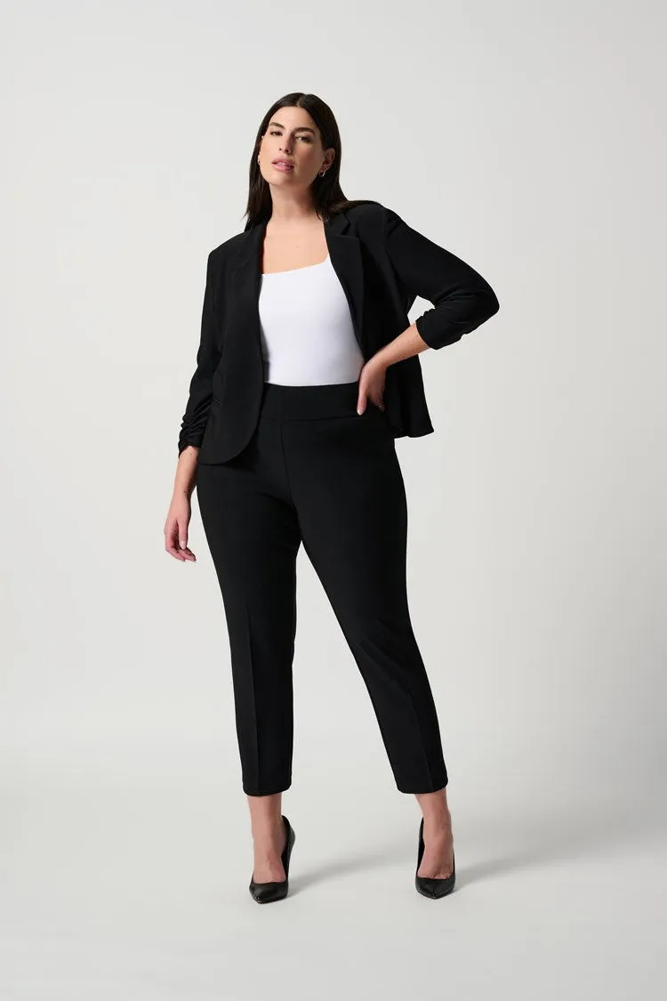 Joseph Ribkoff Black Classic Cropped Pants