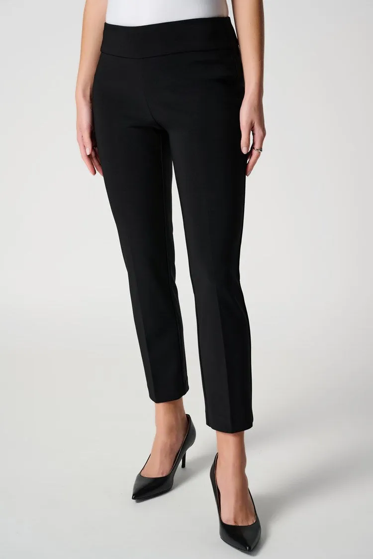 Joseph Ribkoff Black Classic Cropped Pants