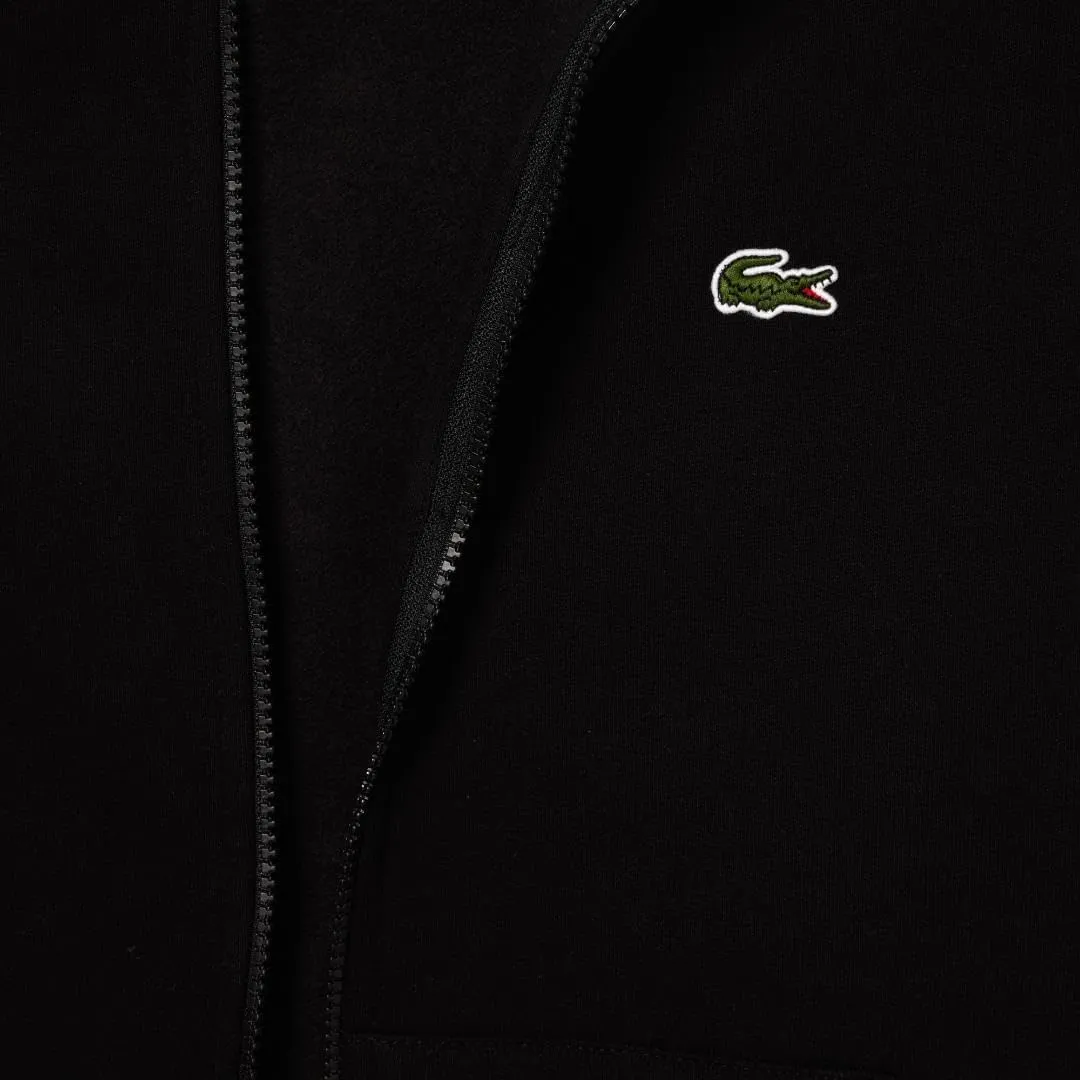 Lacoste Mens Ls Solid Full Zip