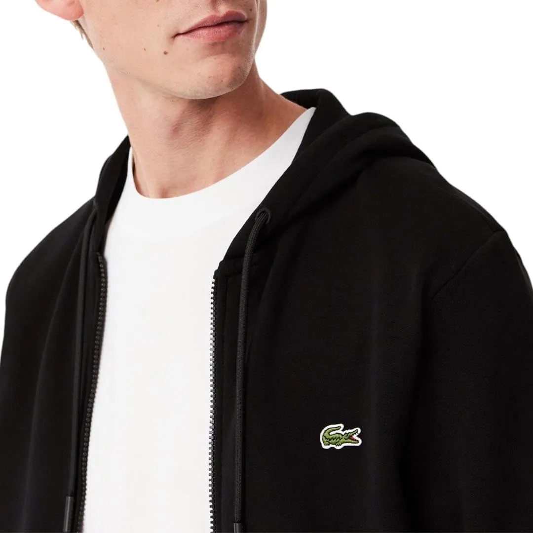 Lacoste Mens Ls Solid Full Zip