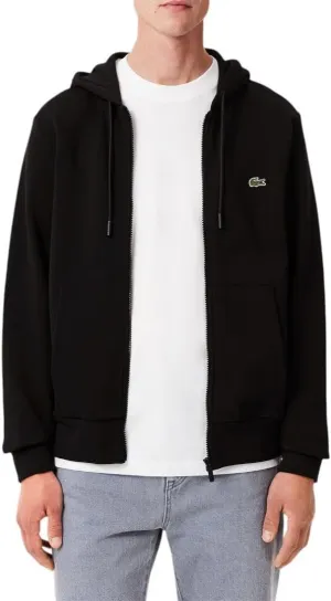 Lacoste Mens Ls Solid Full Zip