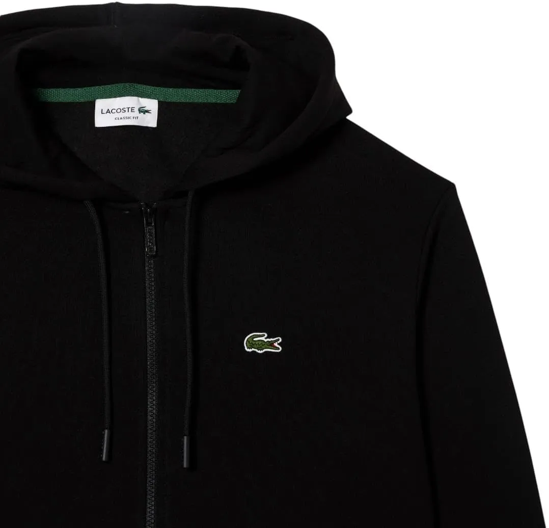 Lacoste Mens Ls Solid Full Zip