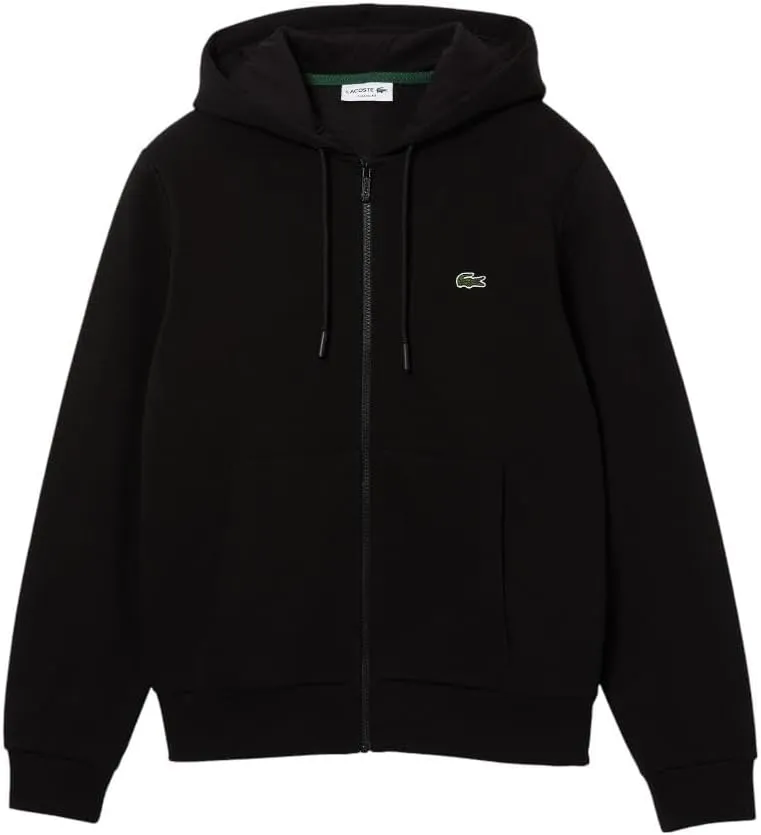Lacoste Mens Ls Solid Full Zip