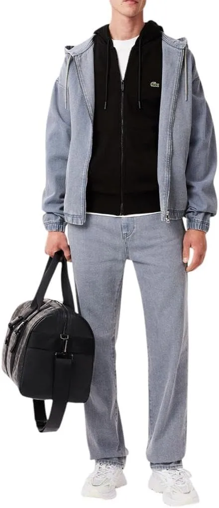 Lacoste Mens Ls Solid Full Zip