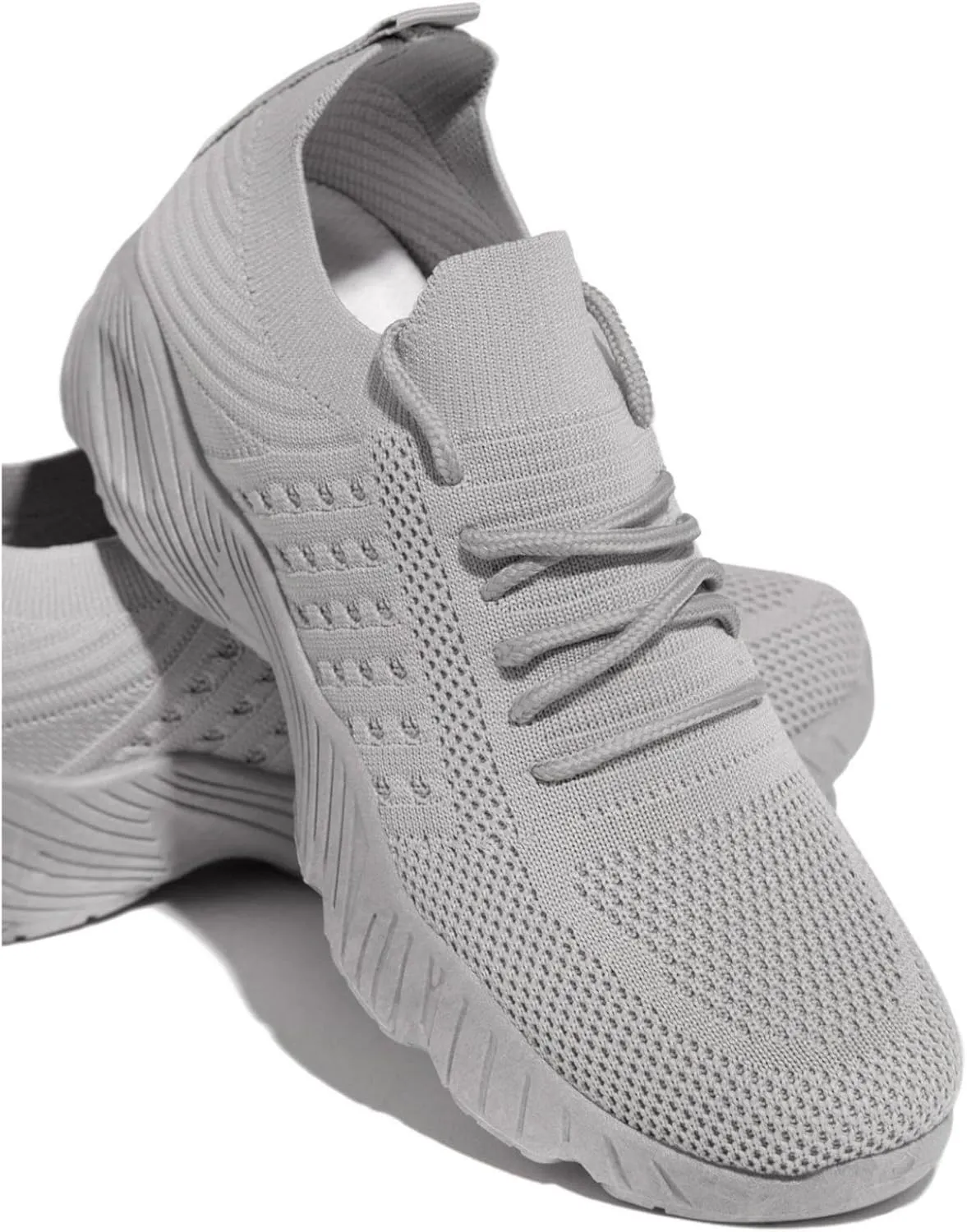 Ladmiple Tennis Shoes Womens Walking Running Slip on Sock Sneakers Lady Mesh Loafers Non Slip Fashion Casual Athletic Shoes