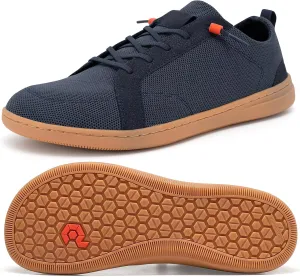 Men's Barefoot Wide Toe Box Shoes - Minimalist Barefoot Shoes with Zero Drop Sole Extra Wide Slip on Walking Shoes for Men
