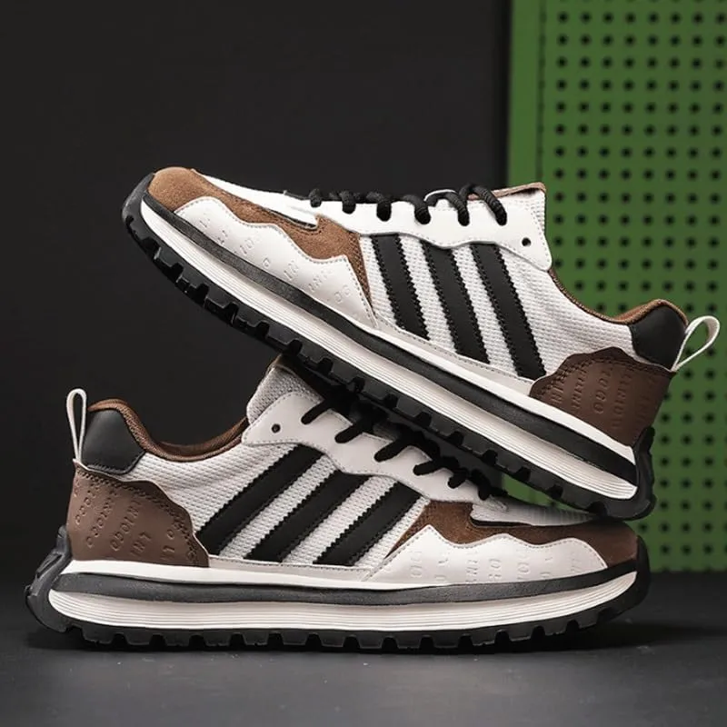 Mens Trainers Running Shoes Leisure Sneakers Mesh Walking Gym Tennis Shoes Lightweight Breathable Sports Outdoor Fitness Jogging for Men's Outdoor Activities