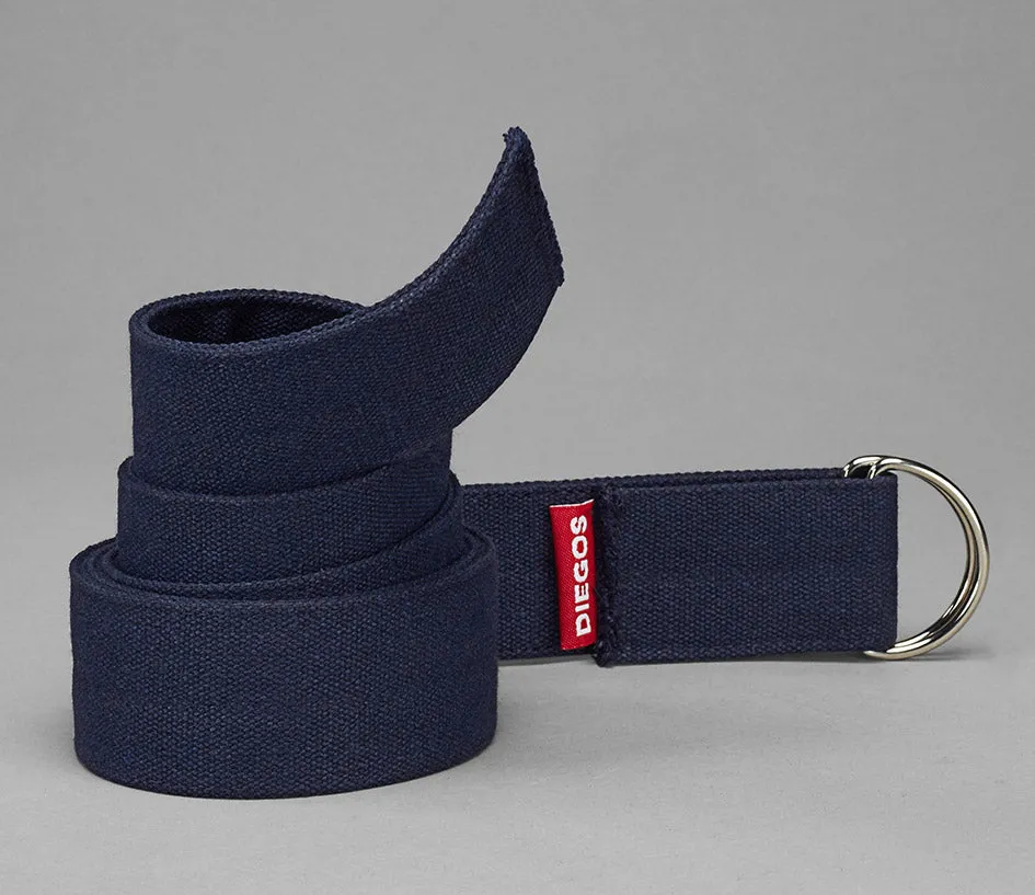 Navy espadrille canvas