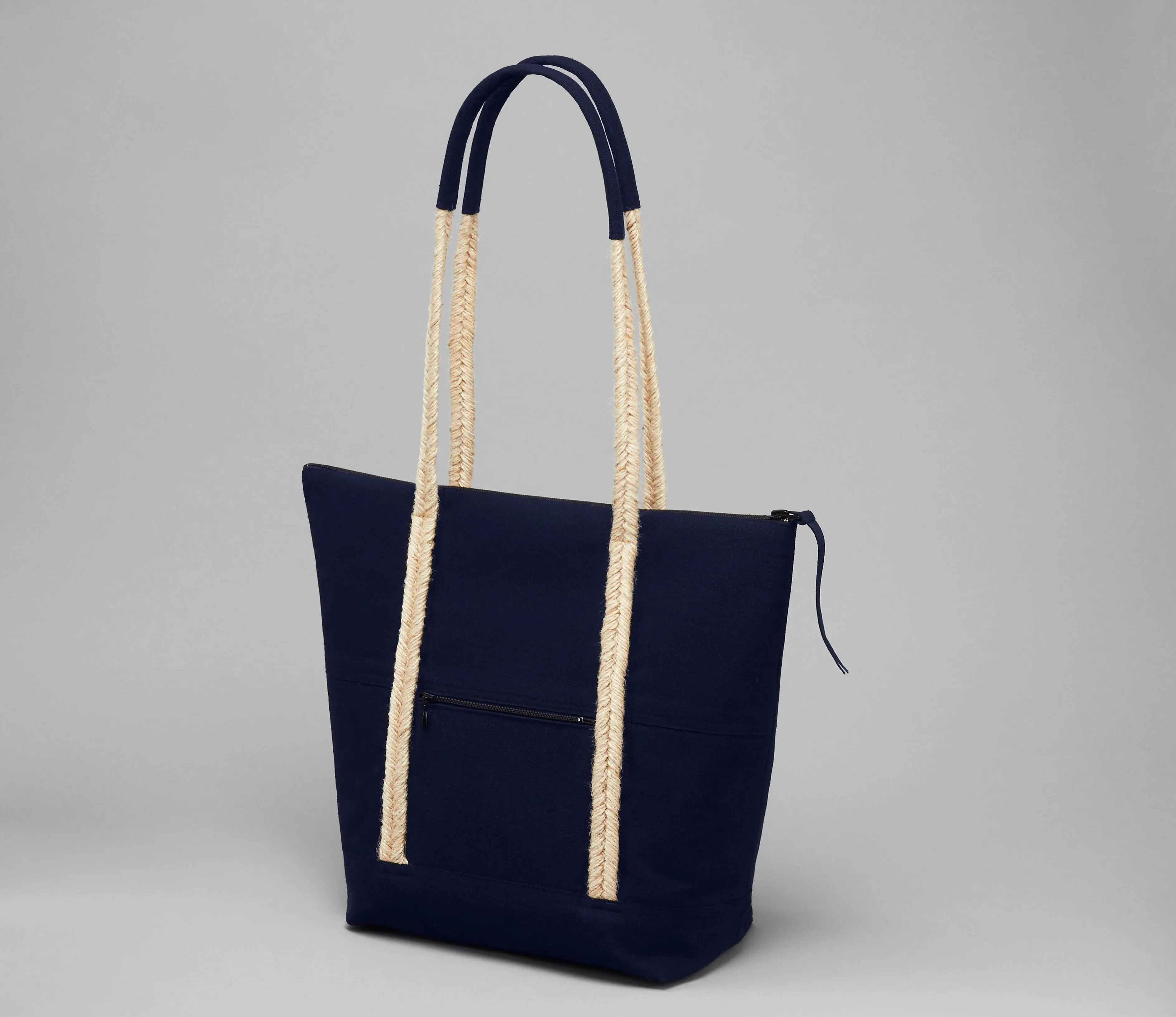 Navy espadrille canvas