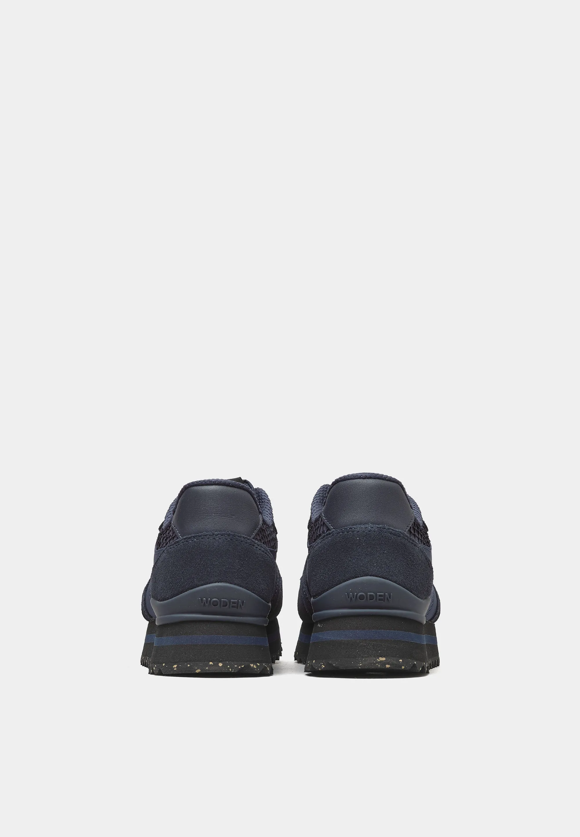 Ronja Plateau Navy Suede