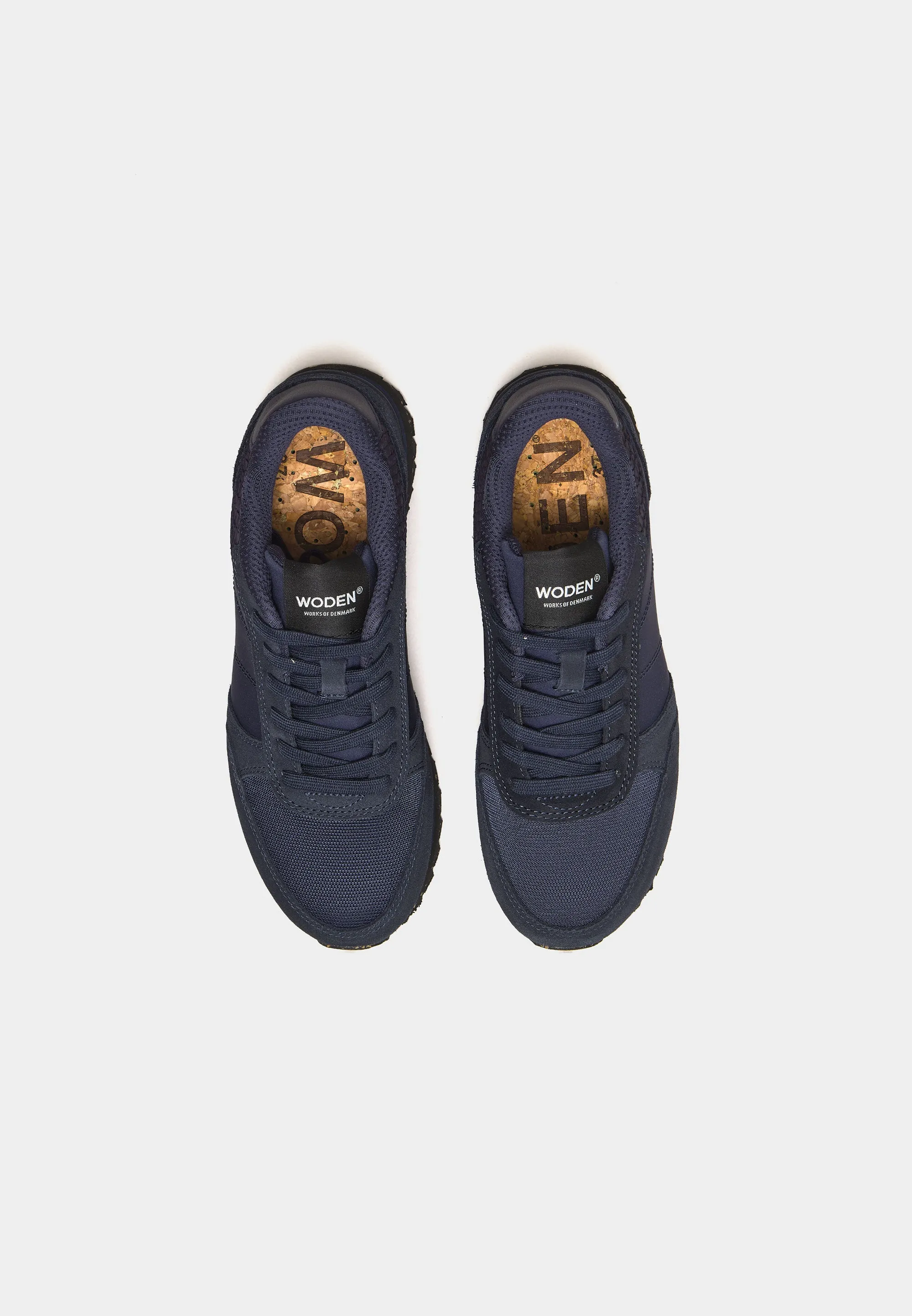 Ronja Plateau Navy Suede