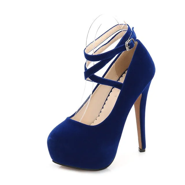 sexy women pumps bottom high heels platform shoes ladies wedding shoes bride chaussure femme talon 35-46 14cm heels MC-45