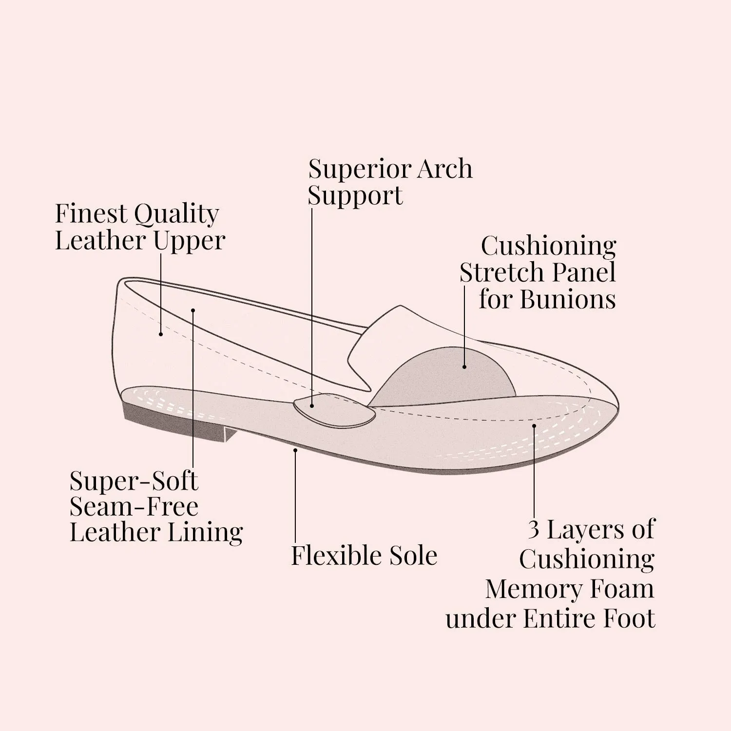 Terri: Ivory Leather