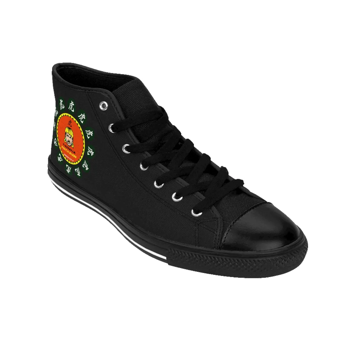 Tigerbalm Exotic Blend *Carole Did it | Meme High Top Canvas Sneakers