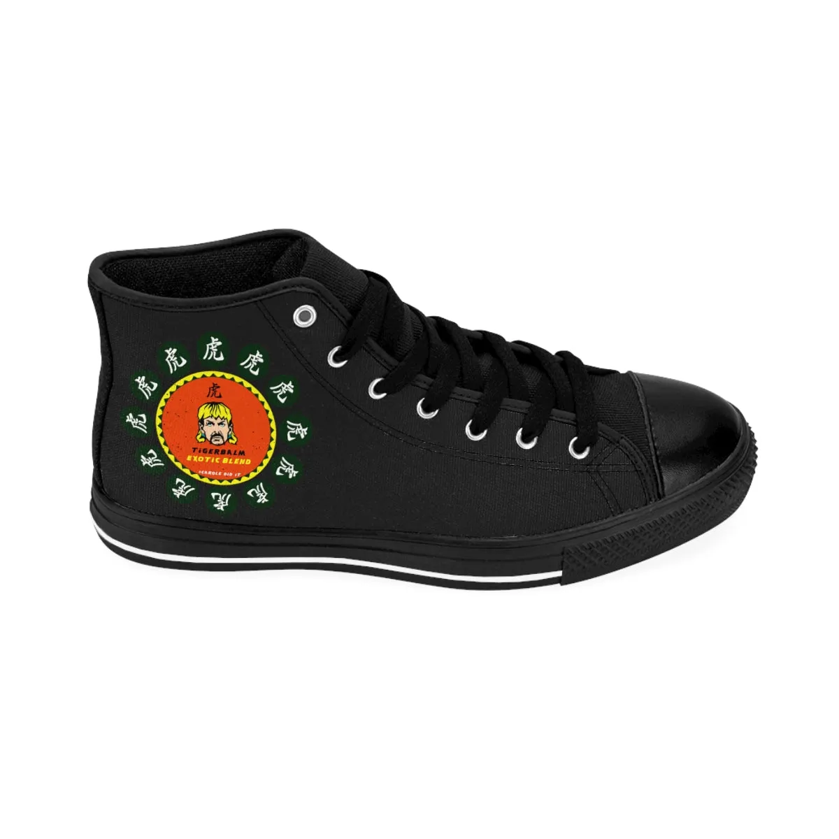 Tigerbalm Exotic Blend *Carole Did it | Meme High Top Canvas Sneakers