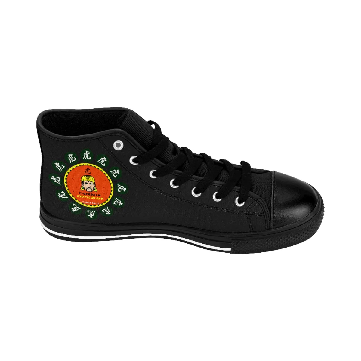 Tigerbalm Exotic Blend *Carole Did it | Meme High Top Canvas Sneakers