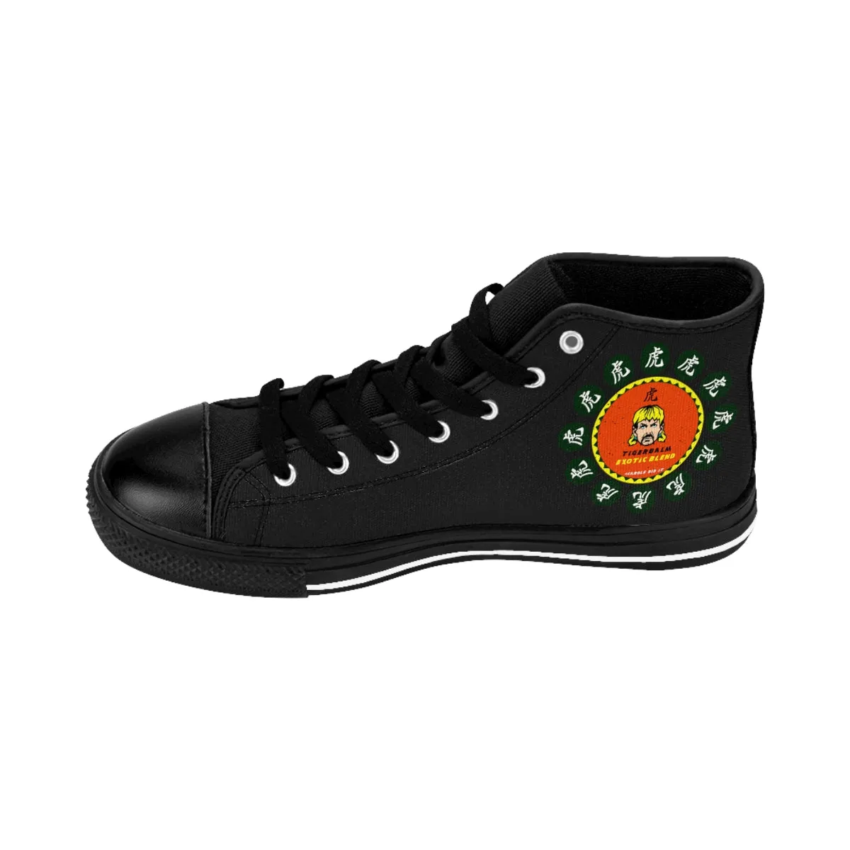 Tigerbalm Exotic Blend *Carole Did it | Meme High Top Canvas Sneakers
