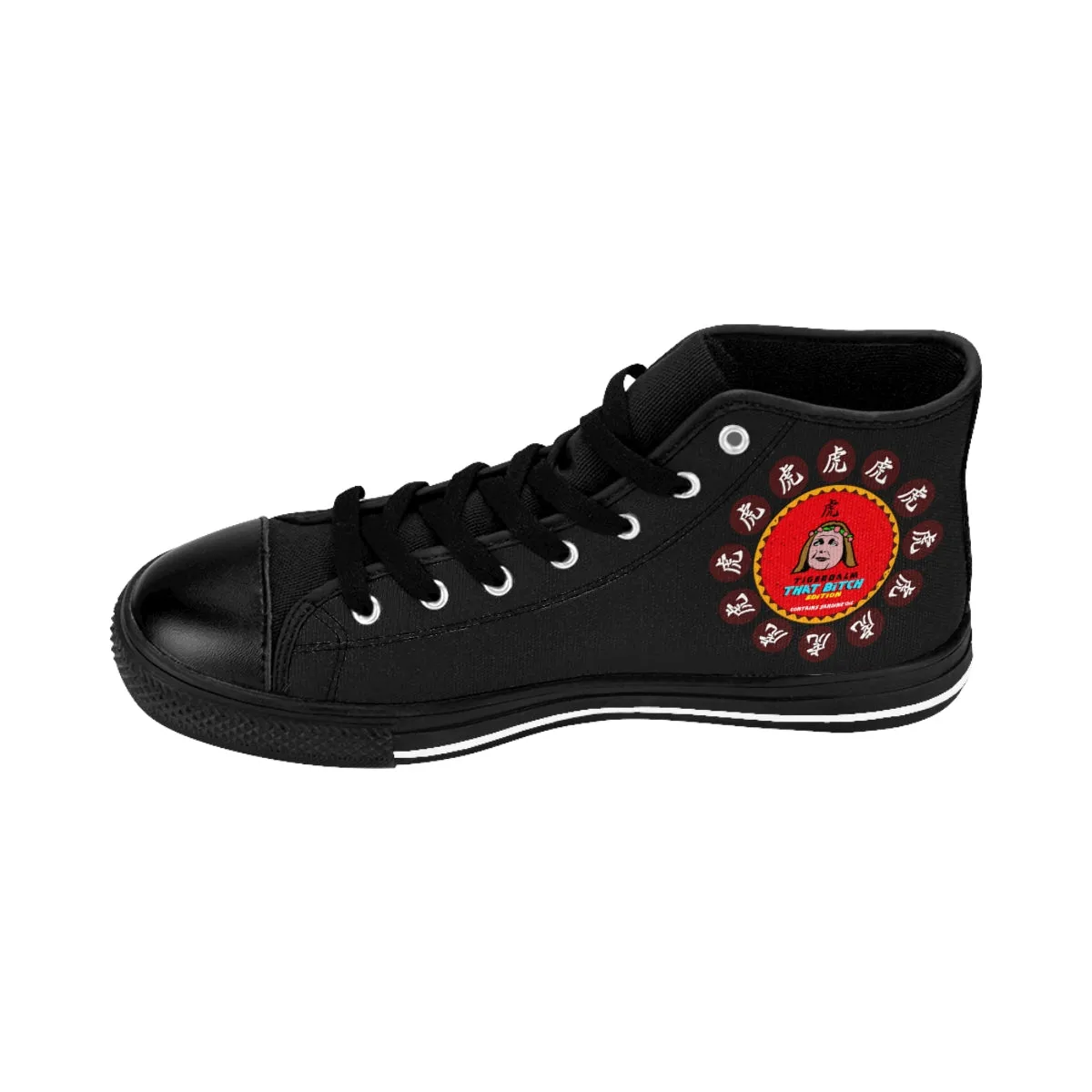 Tigerbalm That Bitch Edition *Contains sardine Oil  | Meme High Top Canvas Sneakers