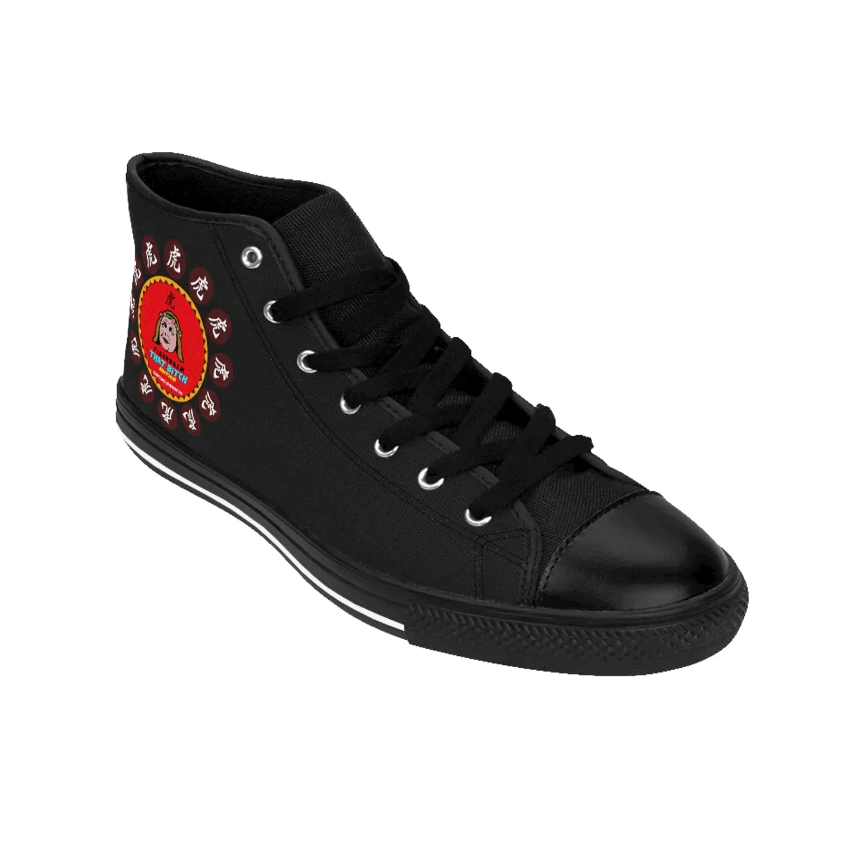 Tigerbalm That Bitch Edition *Contains sardine Oil  | Meme High Top Canvas Sneakers