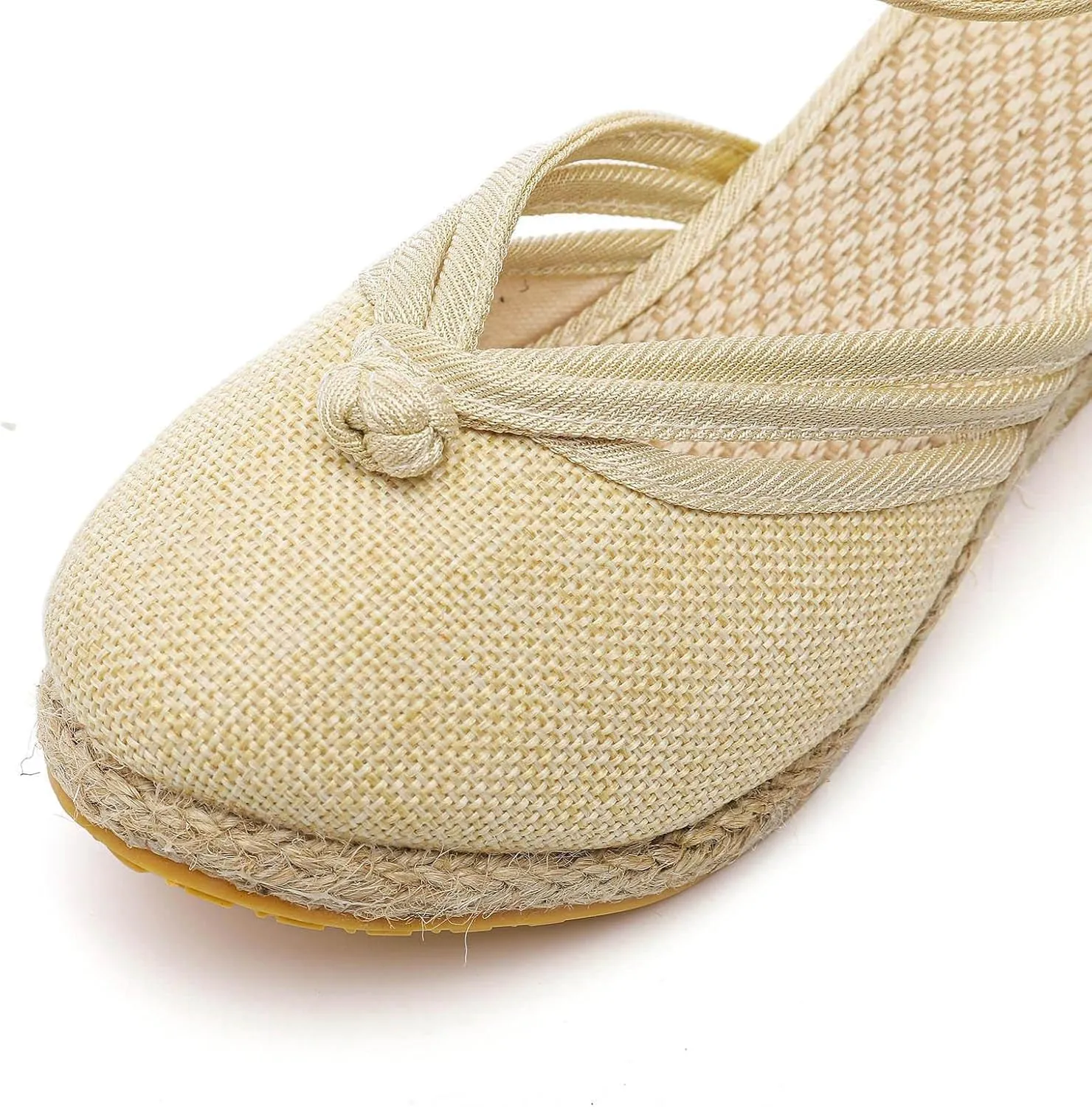 Wedge Sandal for Women Ankle Strap Flatform Arch Support Fish Mouth Toe Shoes Platform Espadrilles Comfort Waterproof