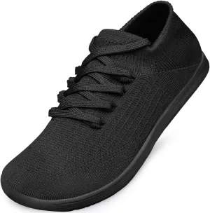 Womens Wide Toe Walking Shoes Minimalist Barefoot Shoes Zero Drop Sole Non Slip Comfortable Lightweight Wide Width Sneakers