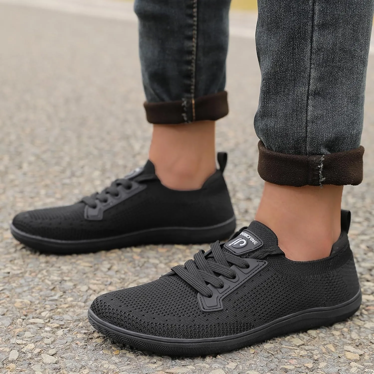 Women's/Men's Wide Barefoot Shoes,Minimalist Style Casual Shoes,Zero Drop Outdoor Walking Shoes.