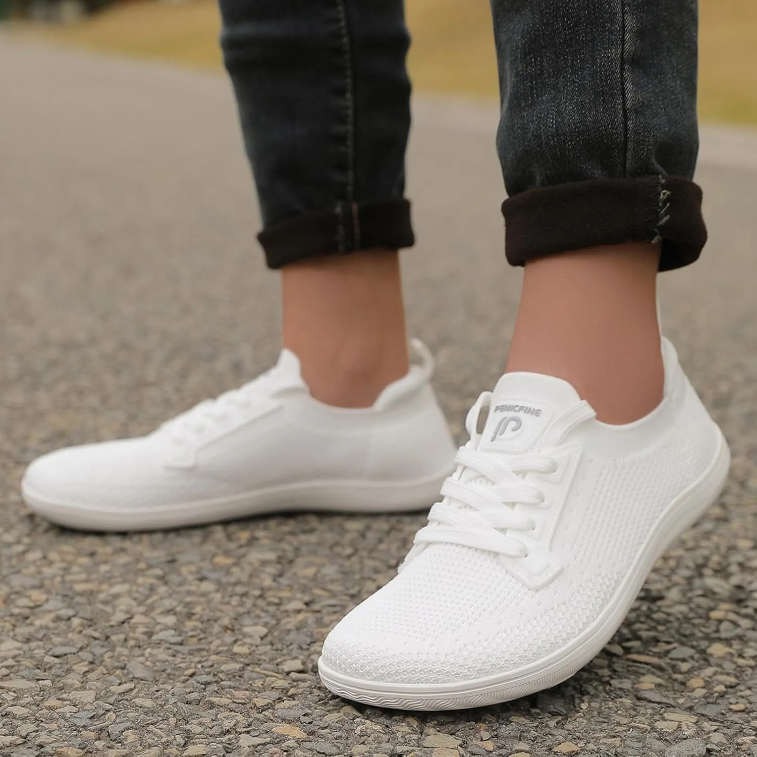 Women's/Men's Wide Barefoot Shoes,Minimalist Style Casual Shoes,Zero Drop Outdoor Walking Shoes.